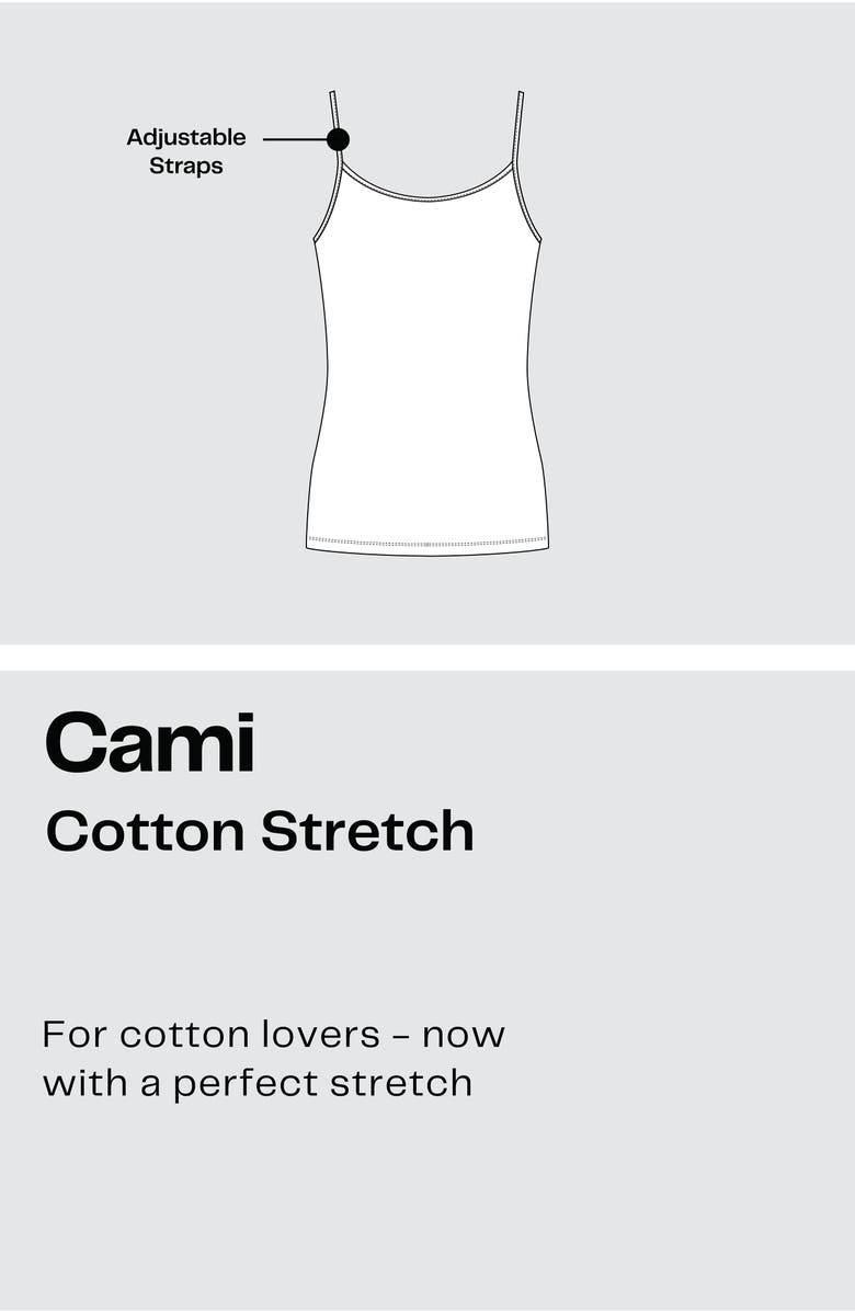 NORDSTROM RACK Everyday 2-Pack Camisoles, Alternate, color, White -Beige Smoke