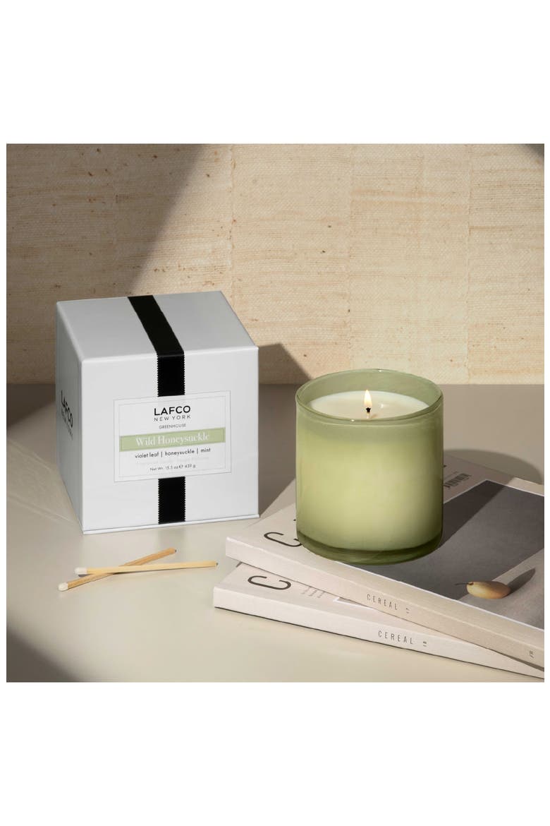 Wild Honeysuckle Signature Candle, Alternate, color, WILD HONEYSUCKLE