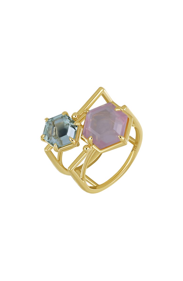 Bony Levy 14K Gold Amethyst Trend Ring, Main, color, 14K Yellow Gold
