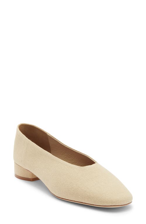 Jeffrey Campbell Trustee Pump in Beige Canvas at Nordstrom, Size 10