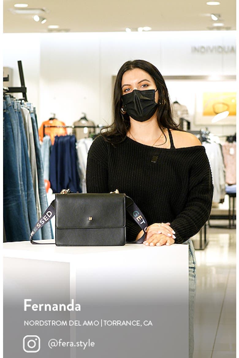 Caroline Vegan Leather Crossbody Bag video