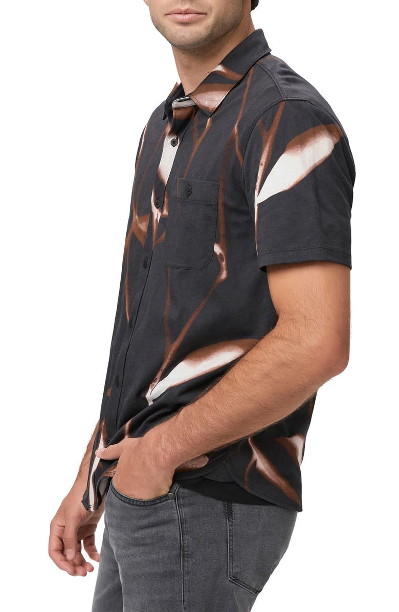 PAIGE Tillman Short Sleeve Button-Up Shirt, Alternate, color, 