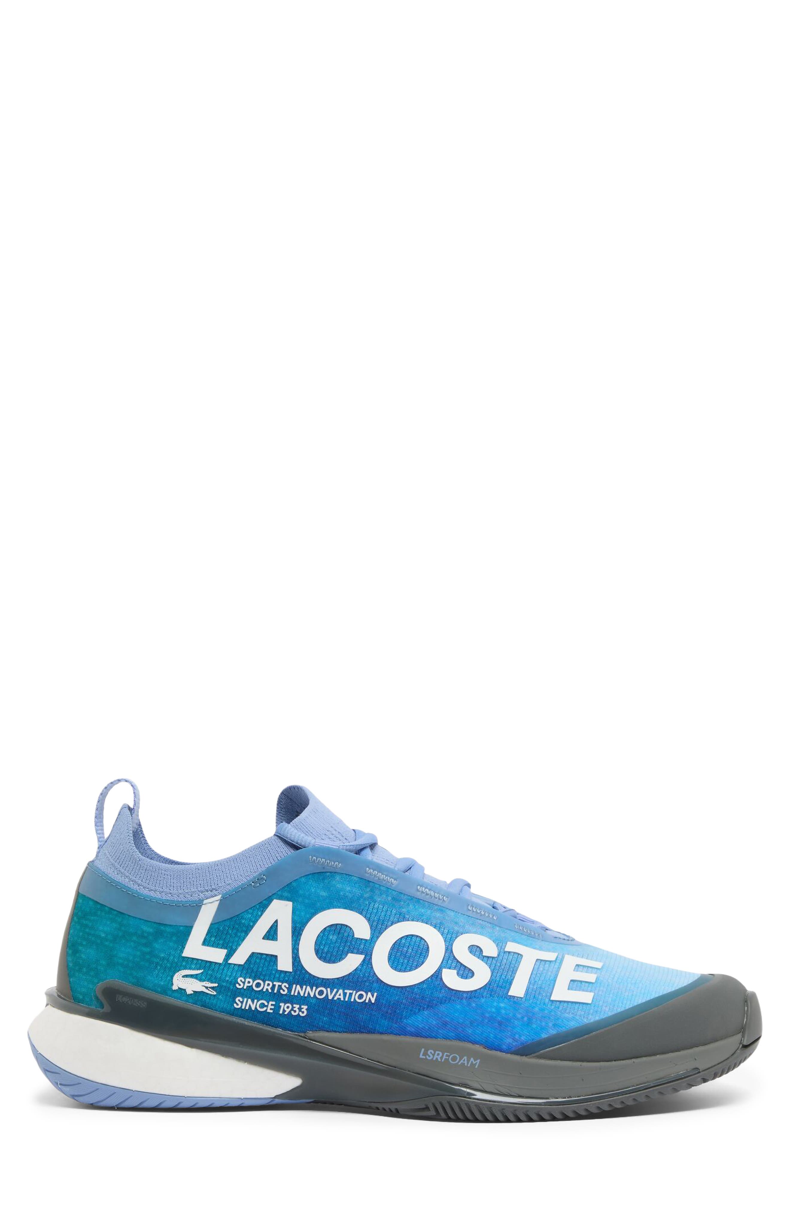 AG-LT25 Lite Tennis Shoe, Alternate, color, LIGHT BLUE/ DARK GREY