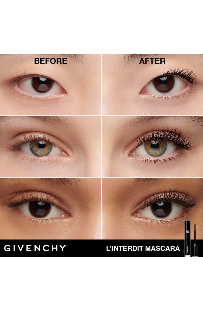 Givenchy L'Interdit Volumizing & Lengthening Mascara, Alternate, color, Black