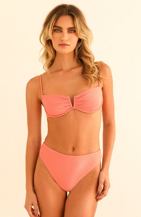 Seashore High Waisted Bikini Bottom