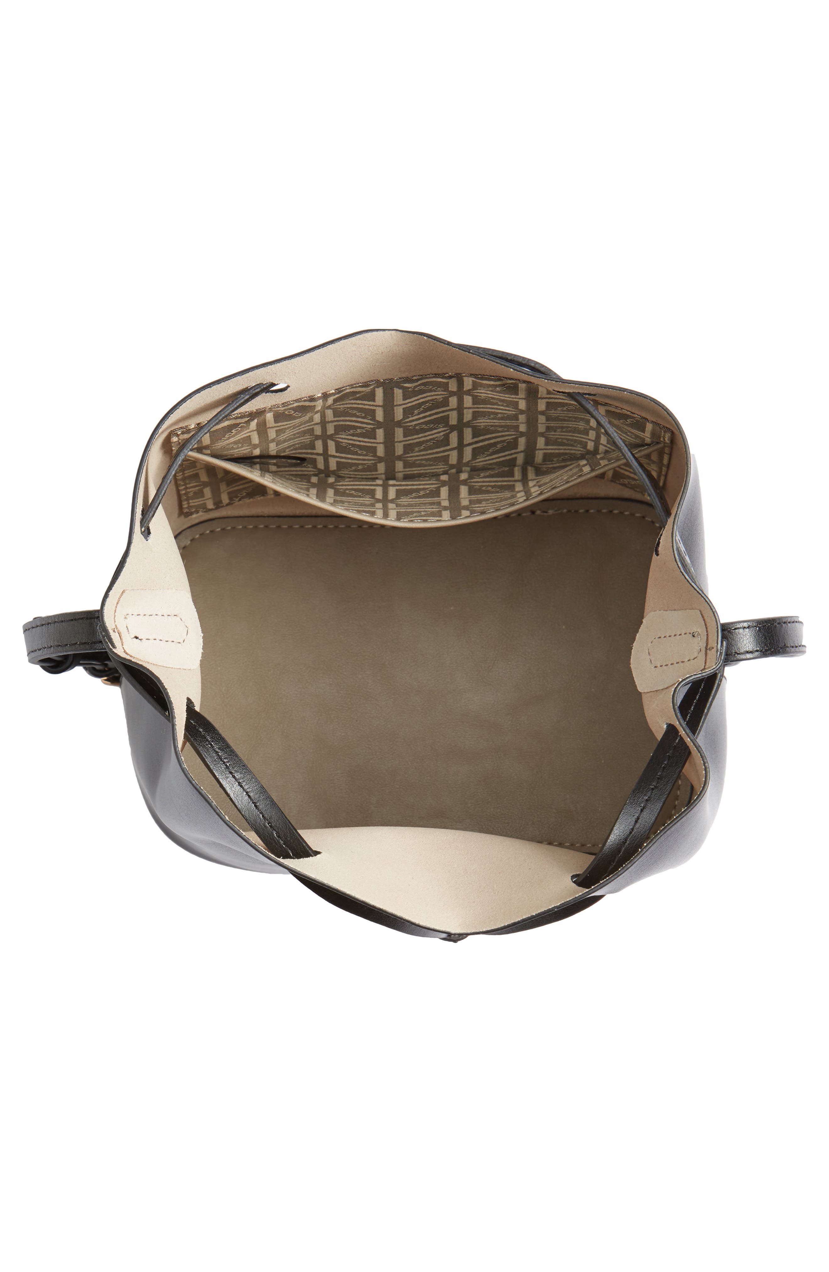 LODIS Los Angeles LODIS Small Silicon Valley Blake RFID Leather Bucket Bag, Alternate, color, 