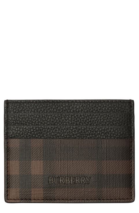 Sandon Check Card Case