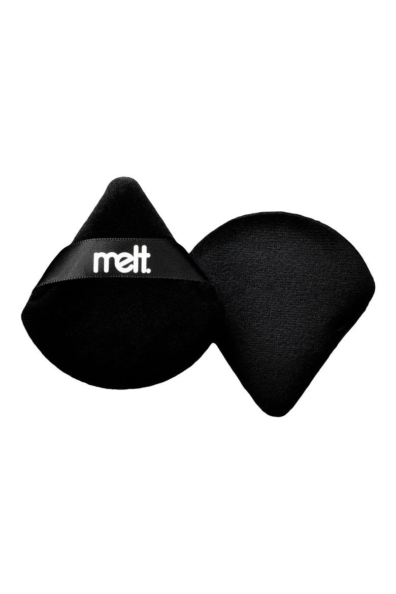 Velour Powder Puff, Main, color, BLACK
