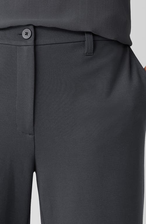 EILEEN FISHER EILEEN FISHER WASHABLE FLEX PONTE WIDE LEG PANTS