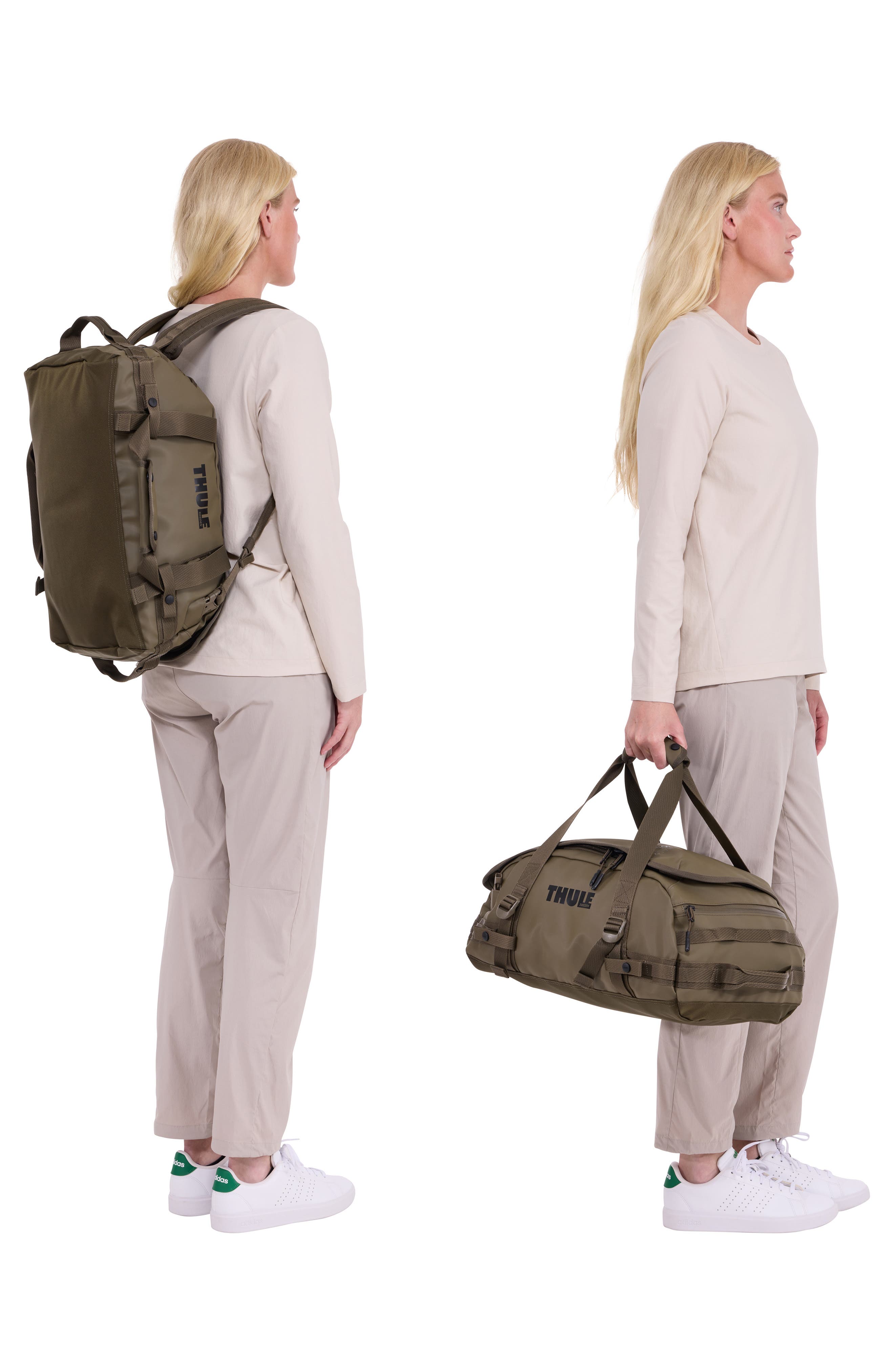 Thule Chasm 30-Liter Duffle Bag, Alternate, color, Deep Khaki