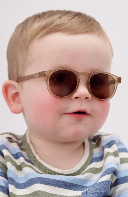 Babiators Kids' Cocoa Cloud Small 41mm Keyhole Sunglasses In Brown