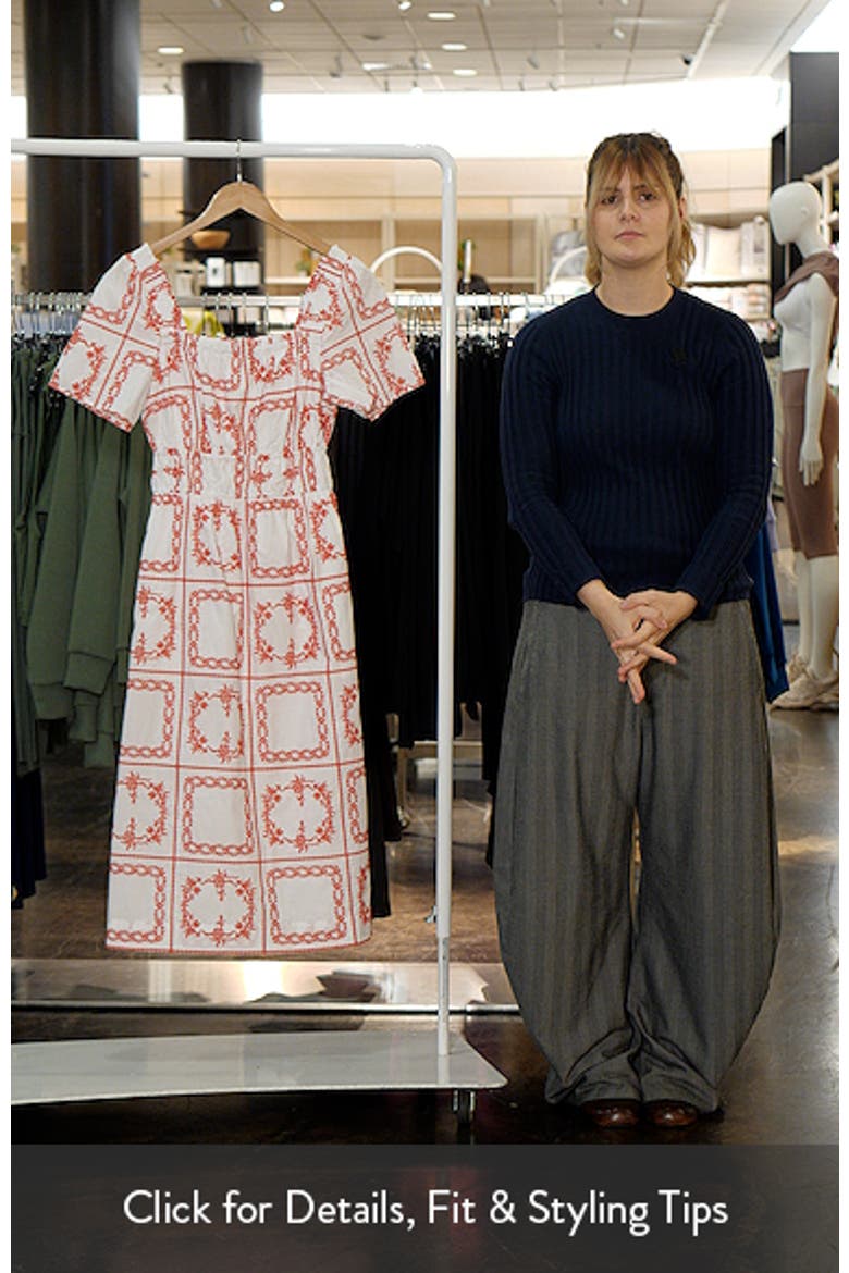 Nanette Print Midi Dress video