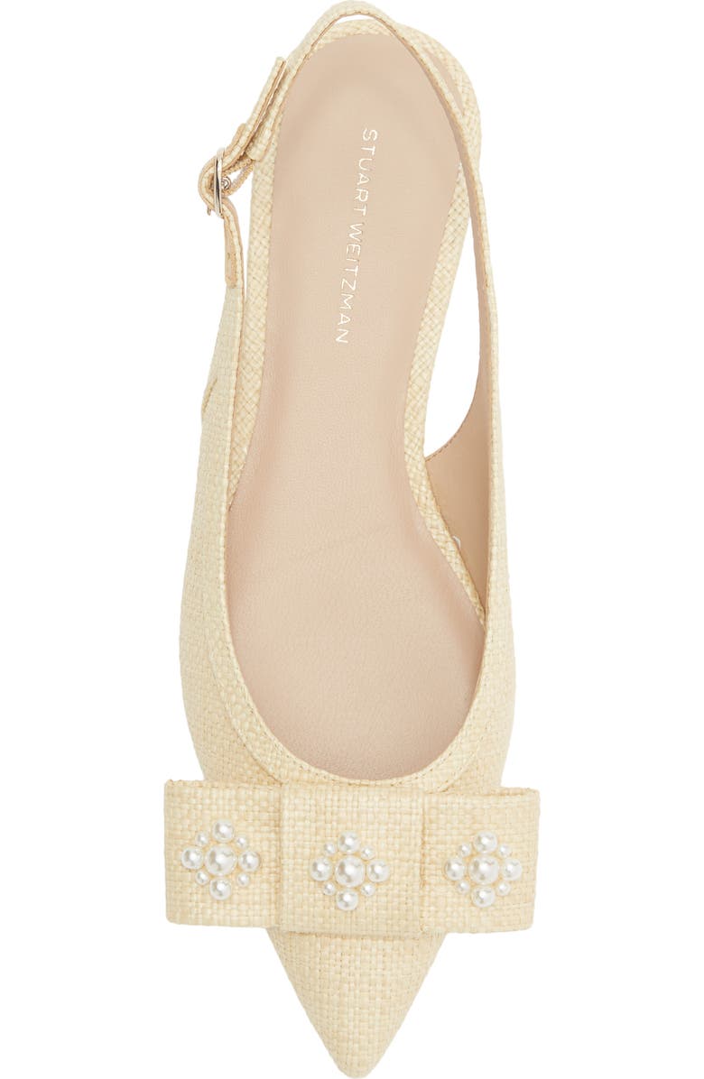 Stuart Weitzman Julietta Slingback Mule, Alternate, color, Natural