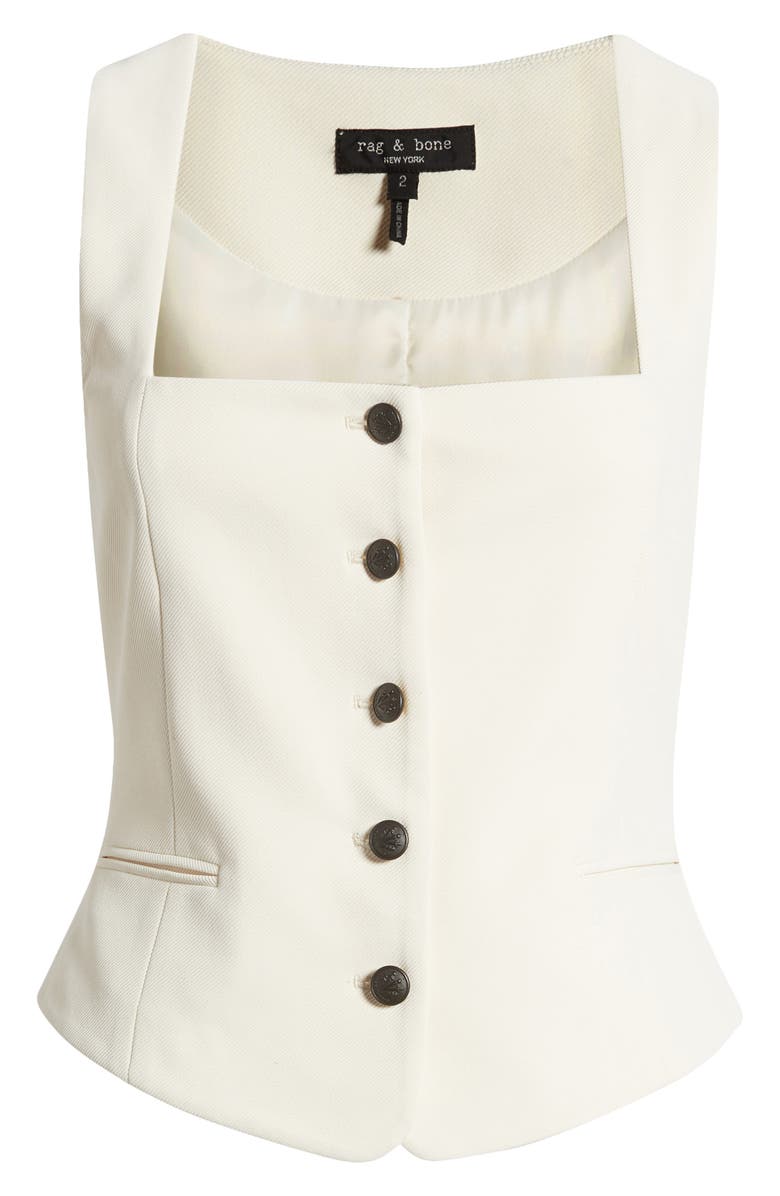 rag & bone Mariana Twill Vest, Alternate, color,