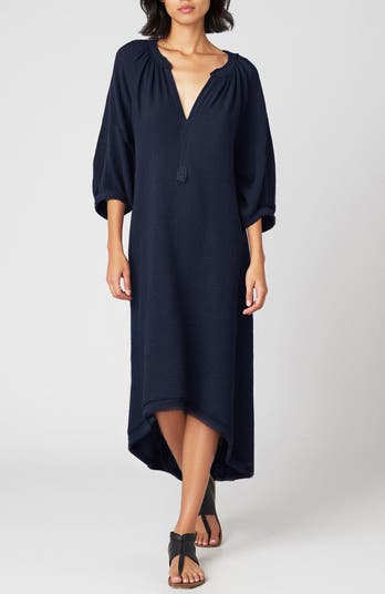 women black gauze dress pockets The Gauze Mini Tiered Dress main image 0
