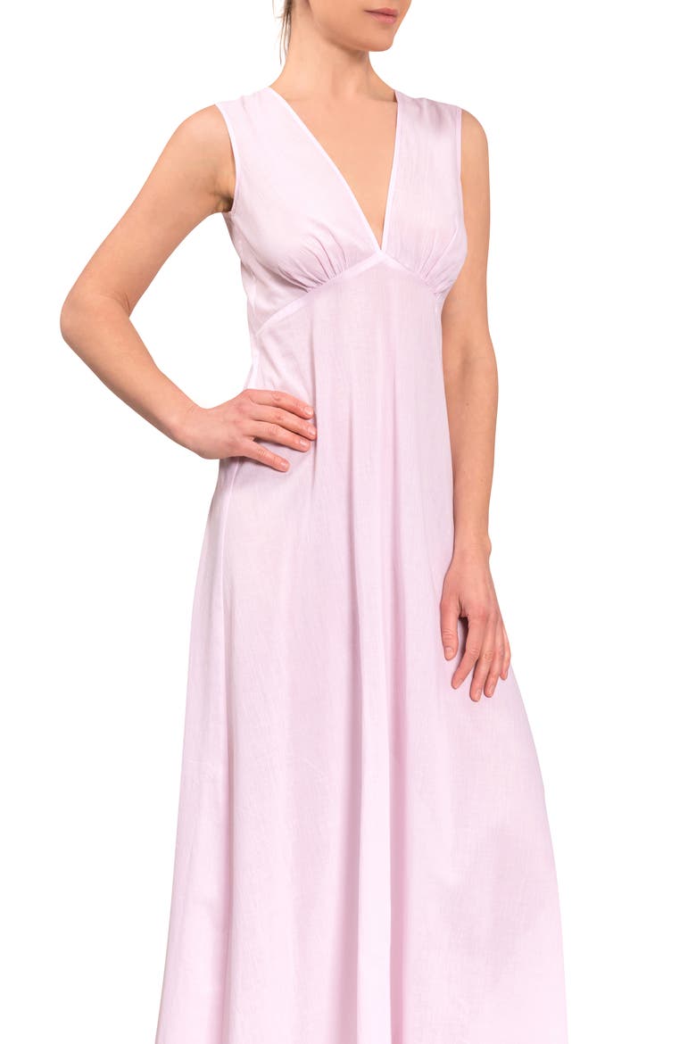 Amelia Long Nightgown, Alternate, color, PINK