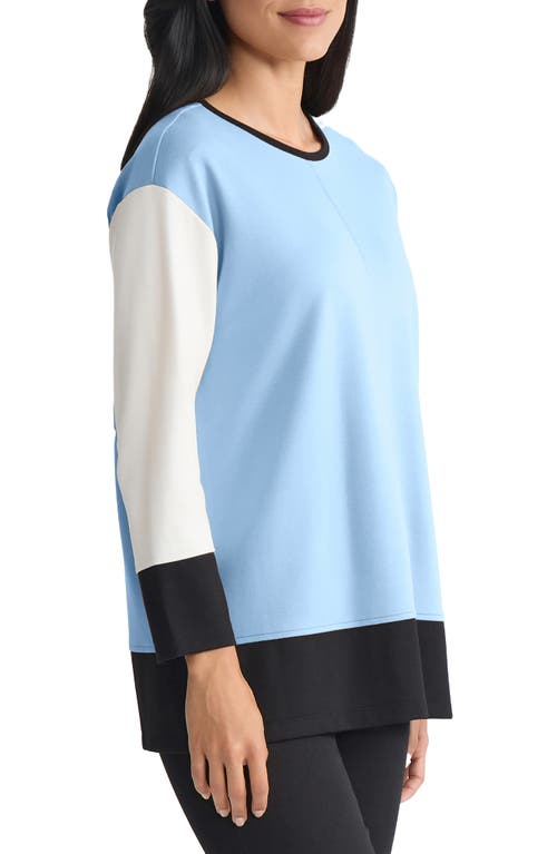 Jones New York Colorblock Tunic In Multi