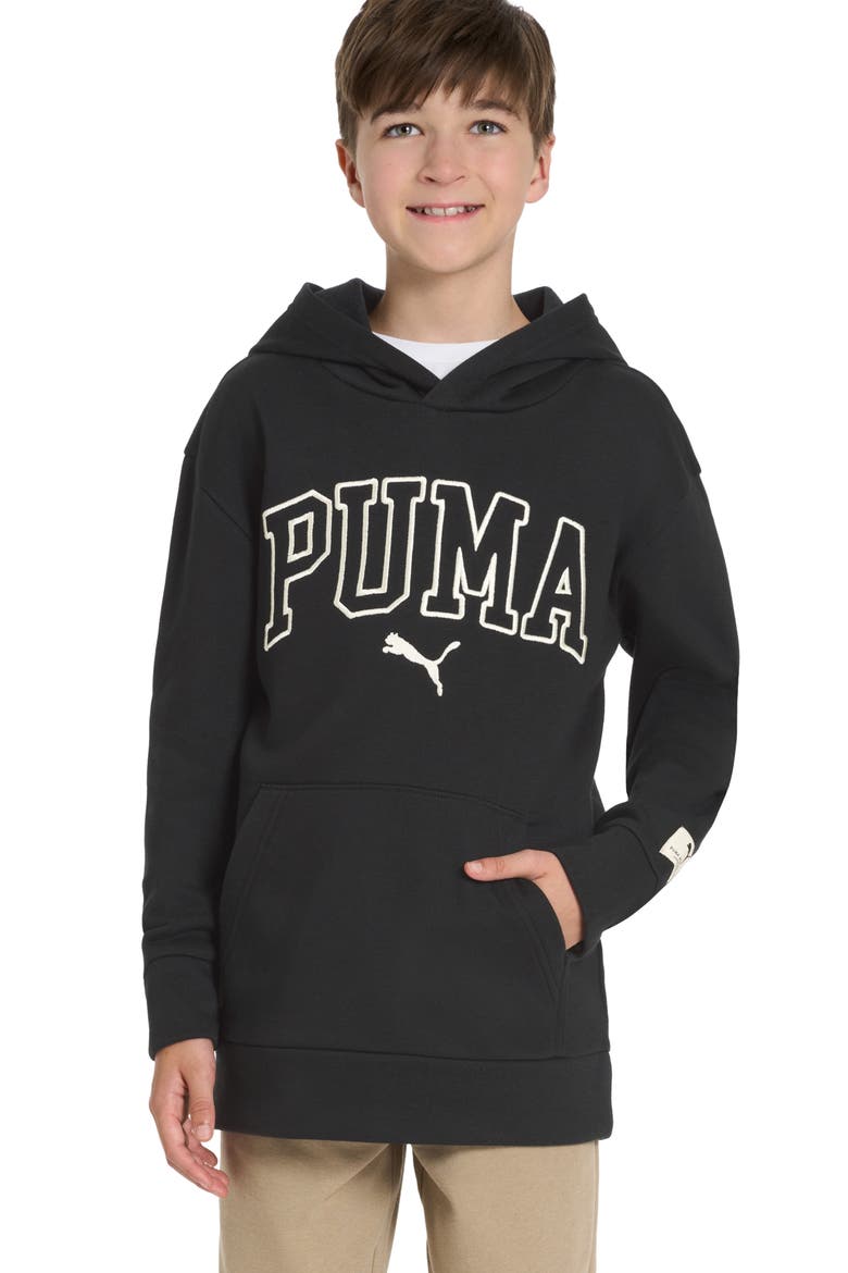 Kids' Class Pack Cotton Blend Fleece Hoodie, Main, color, BLACK