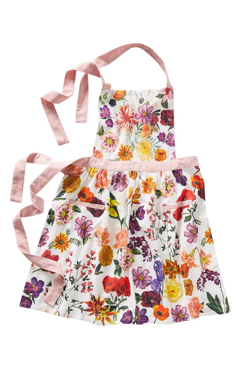 Anthropologie Home Anthropologie x Nathalie Lete Floral Cotton Apron, Alternate, color, 