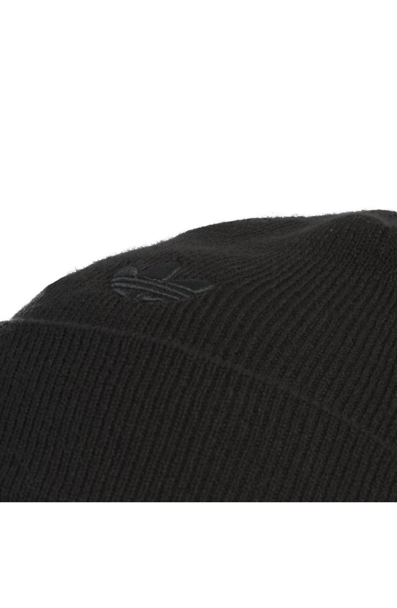 adidas Originals Off Set 3-Stripe Beanie, Alternate, color, Black/ Black