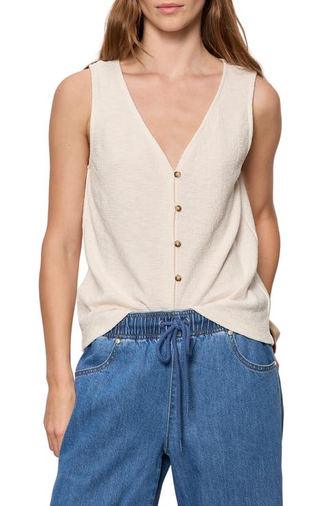 Easy Textured Vest
