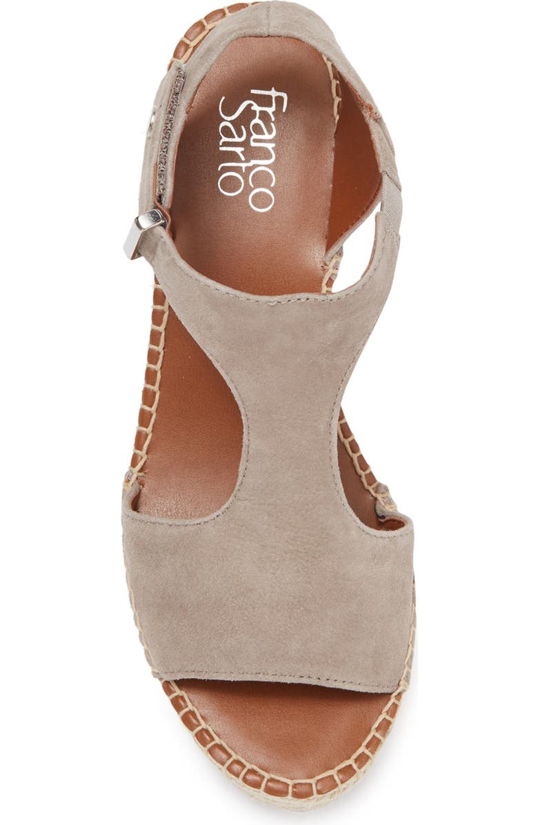 Franco Sarto Treasure 2 Espadrille Wedge Sandal, Alternate, color,
