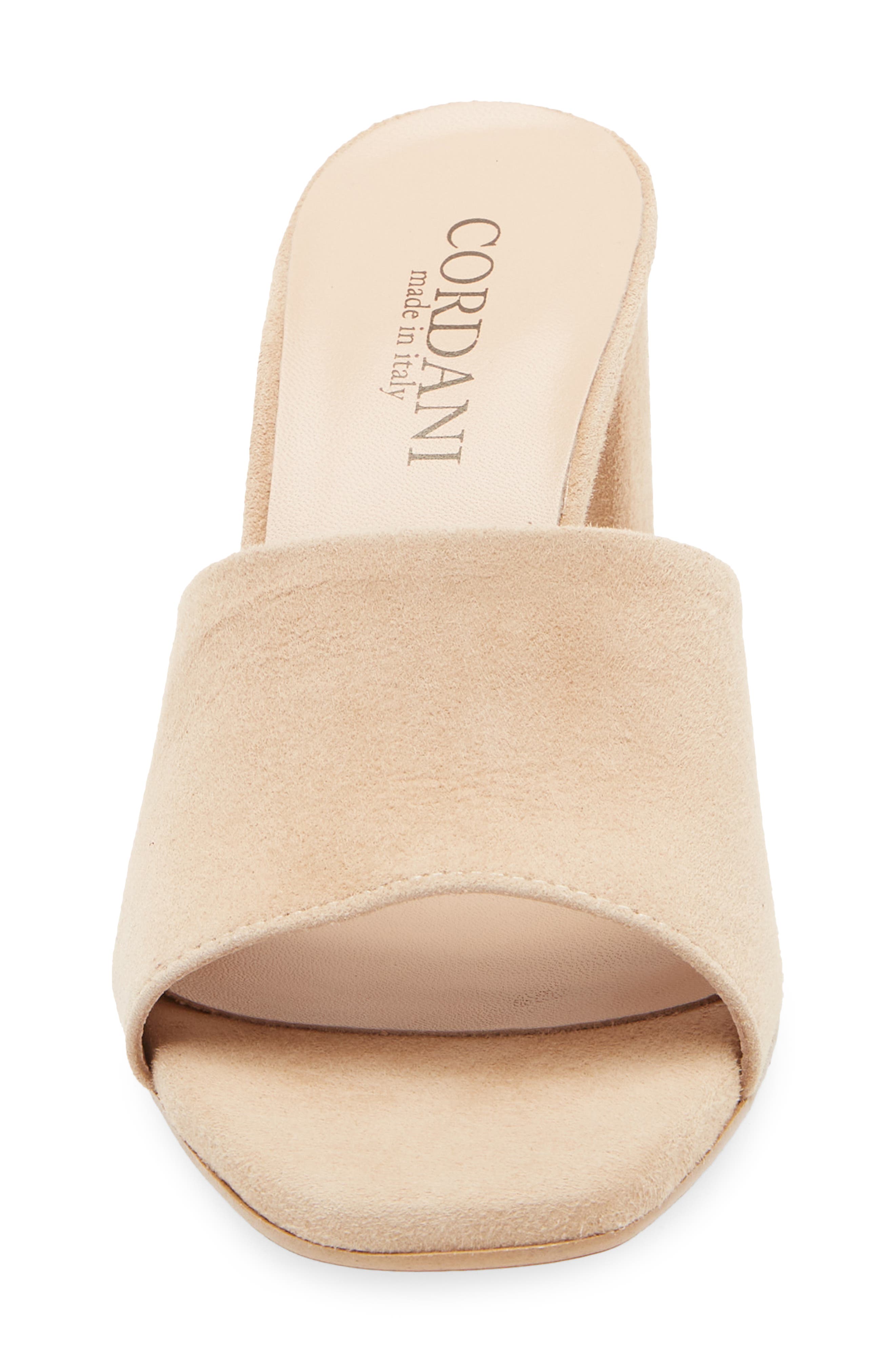 Cordani Irina Slide Sandal, Alternate, color, Camoscio Cream