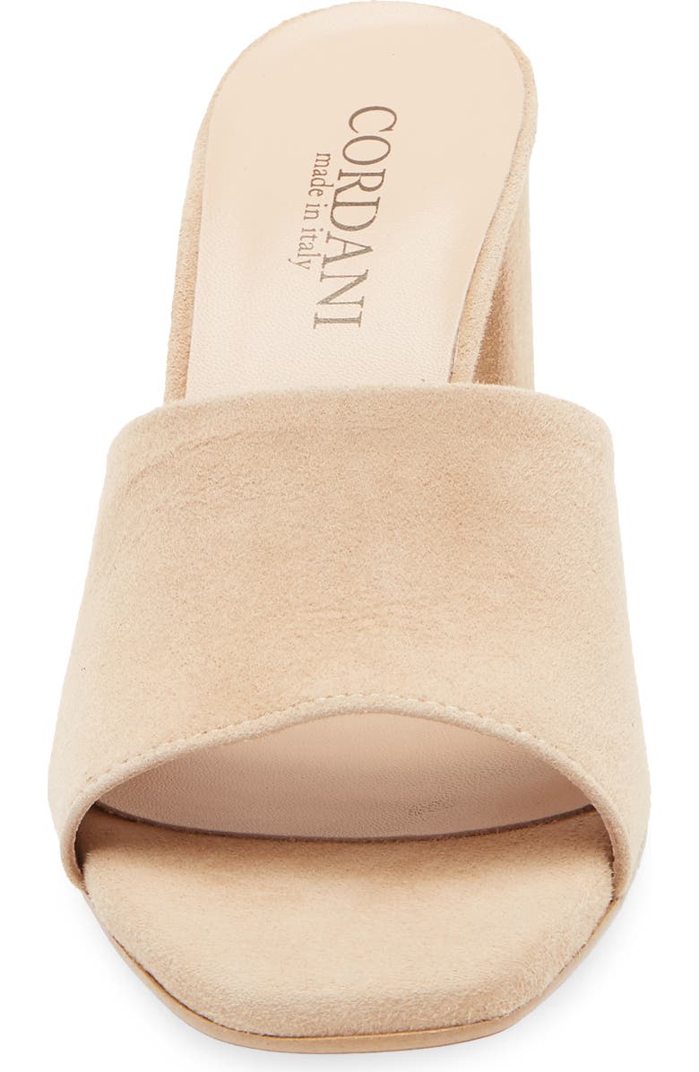 Cordani Irina Slide Sandal, Alternate, color, Camoscio Cream