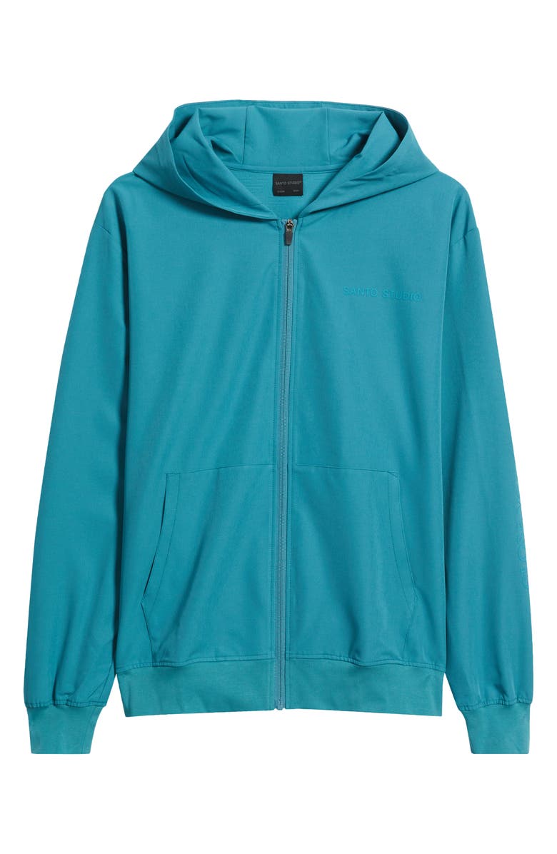 SANTO STUDIO Tempo Enjoy Tech Hooded Zip Jacket - Ryan Sheckler Edition, Alternate, color, Blue