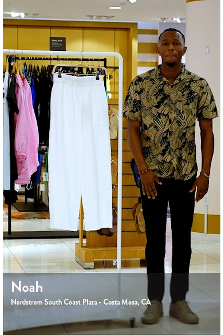 Leon Crinkled Organic Cotton Crop Pants video