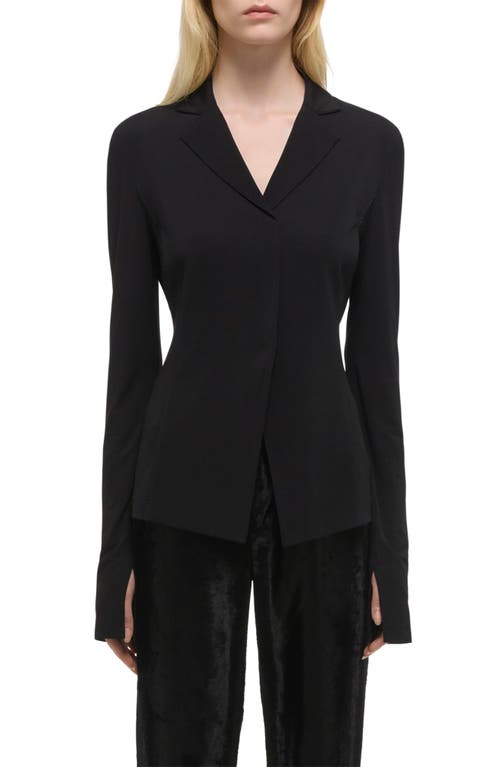 Helmut Lang Split Sleeve Blazer In Black