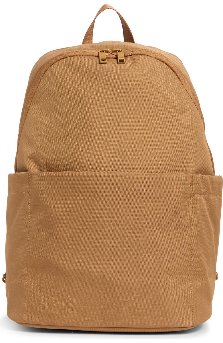 Béis The Classic Backpack, Main, color, In Camel