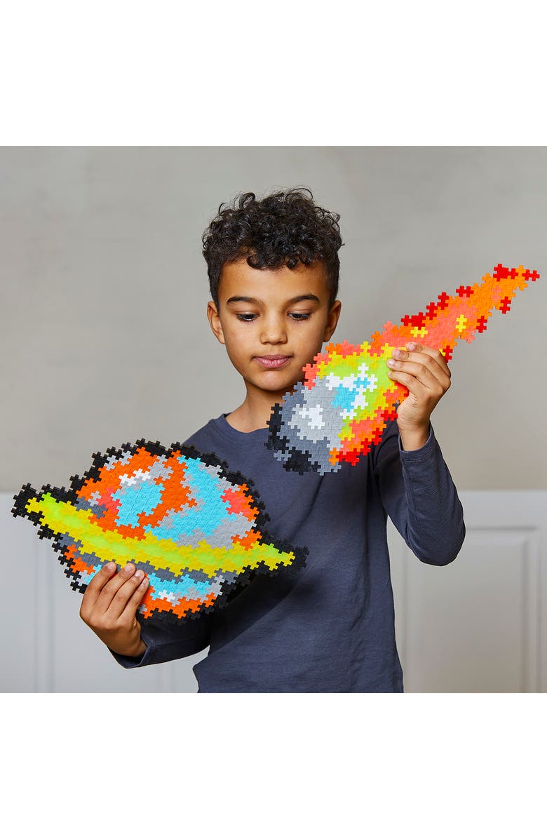 Plus-Plus USA 500-Piece Space Puzzle by Number, Alternate, color, Multi