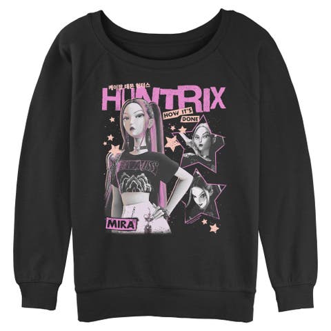 Junior's KPop Demon Hunters Pop Star Huntrix Mira  Sweatshirt