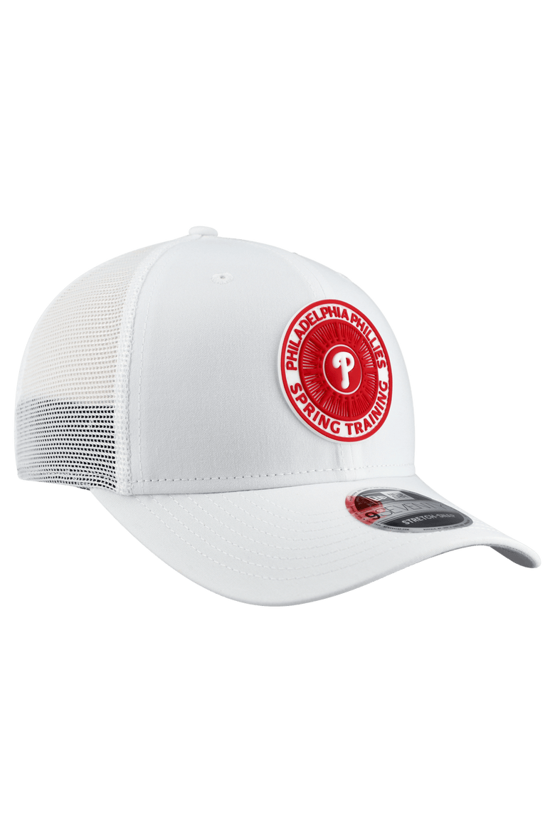 Men's New Era  White Philadelphia Phillies 2026 Spring Training Fan Pack 9SEVENTY Adjustable Trucker Hat, Alternate, color, White
