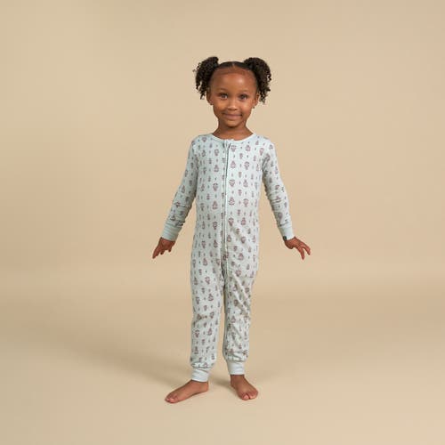Modern Moments™ By Gerber Hacci Comfort Unionsuit In Light Green Fleur