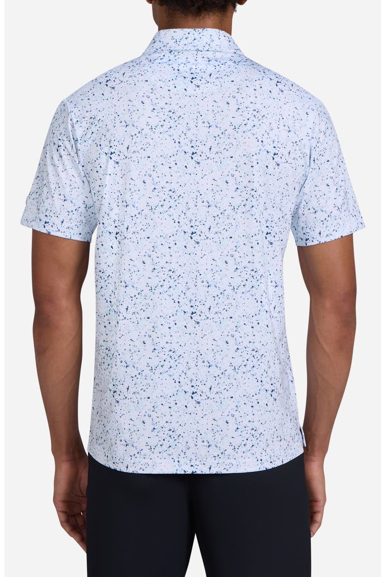 Core Spatter Print Performance Golf Polo, Alternate, color, PAINT SPLATTER  NAVY
