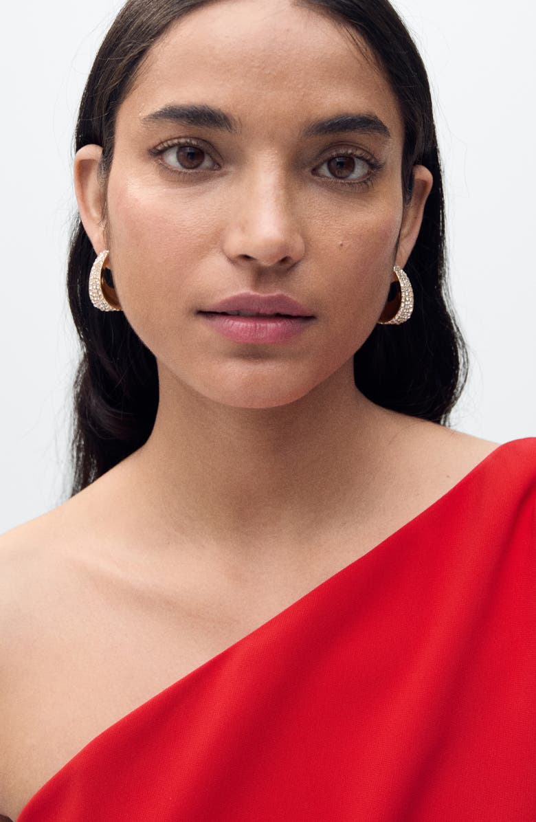 MANGO Asymmetric One-Shoulder Jumpsuit, Alternate, color, 