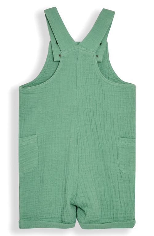 Jojo Maman Bébé Jojo Maman Bebe Cotton Bodysuit & Shortalls Set In Green