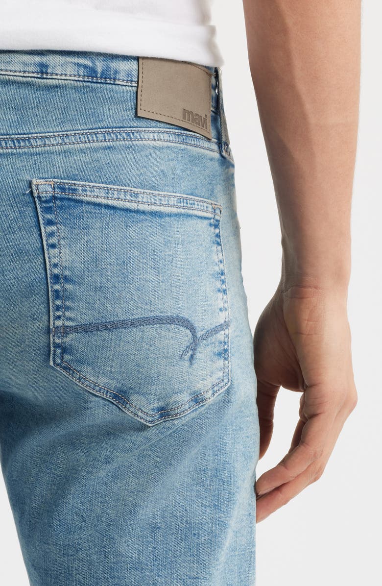 Mavi Jeans Marcus Slim Straight Leg Jeans, Alternate, color, Light Used Feather Blue