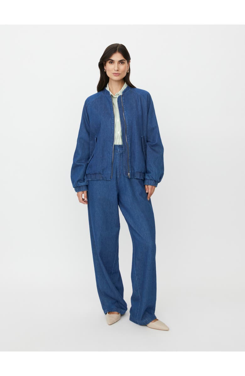 Masai Copenhagen MaJossana Bomber Jacket, Alternate, color, Dark Denim