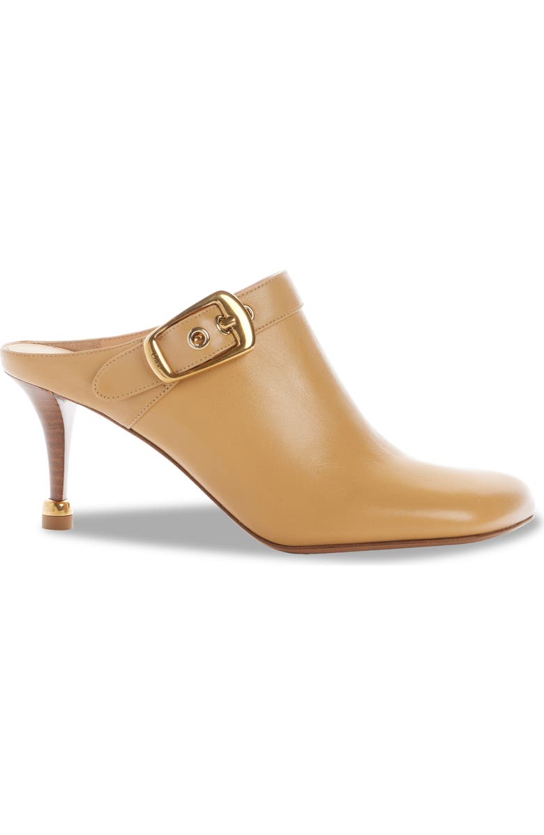 Chloé Andrea Buckle Detail Mule, Alternate, color, Sandy Brown