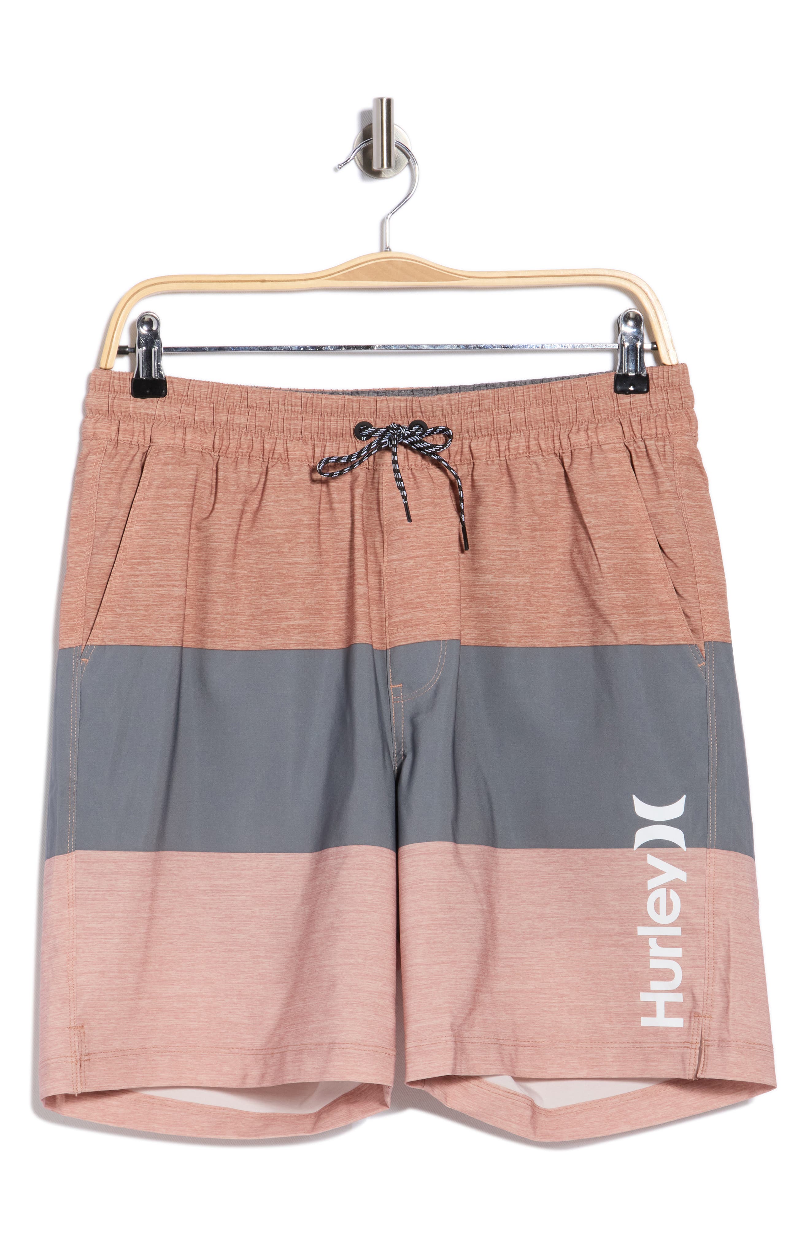 Hurley Colorblocked Volley Swim Trunks