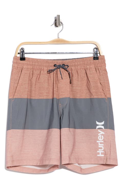 Colorblocked Volley Swim Trunks