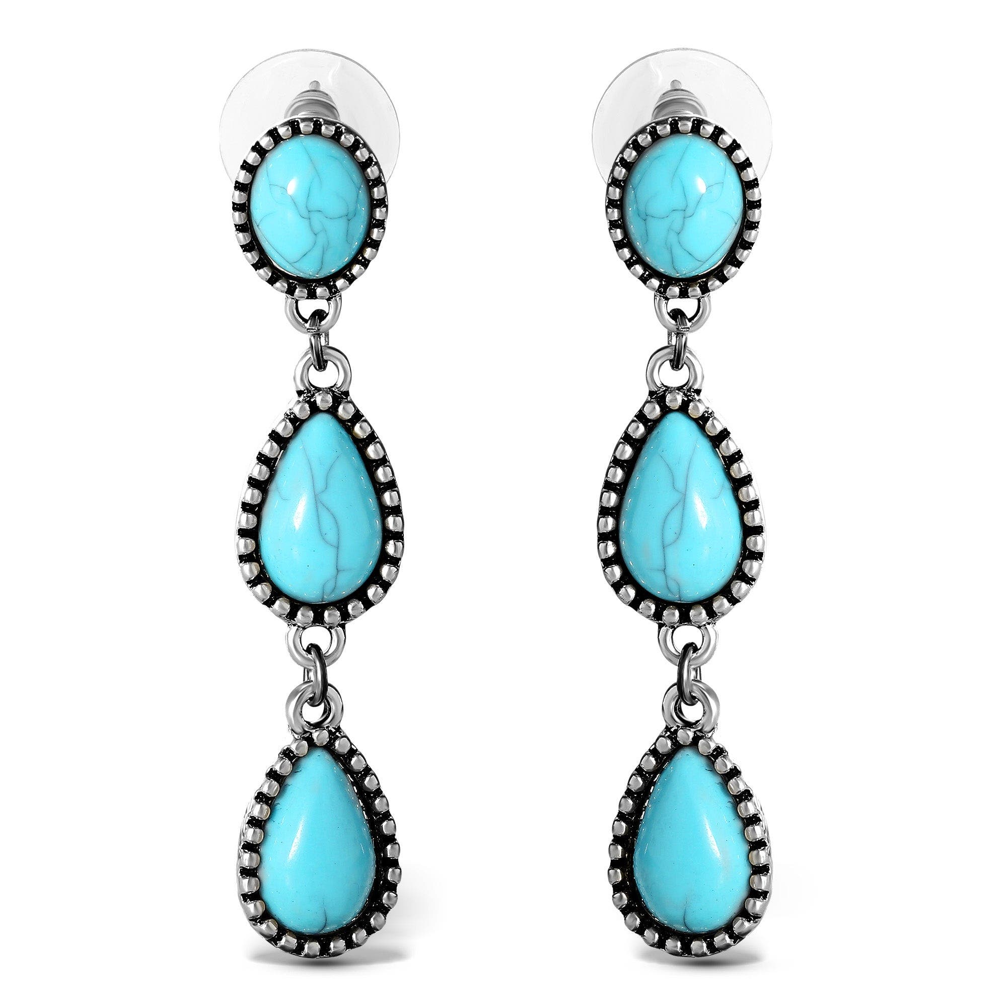 selected Silver, turquoise