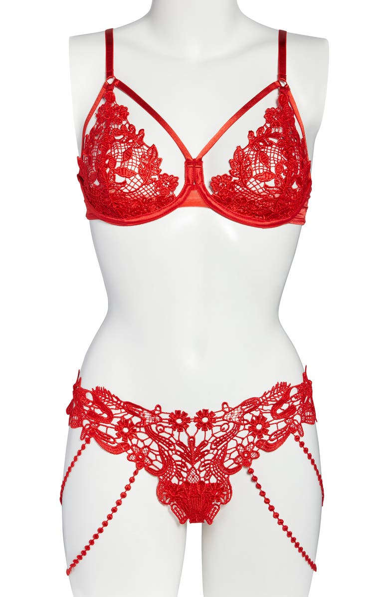 Ann Summers Neva Bra & Thong Set, Alternate, color, 