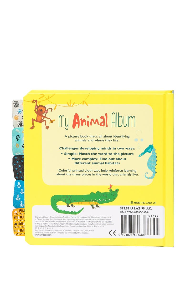 Chronicle Books My Animal Album Book, Alternate, color, 