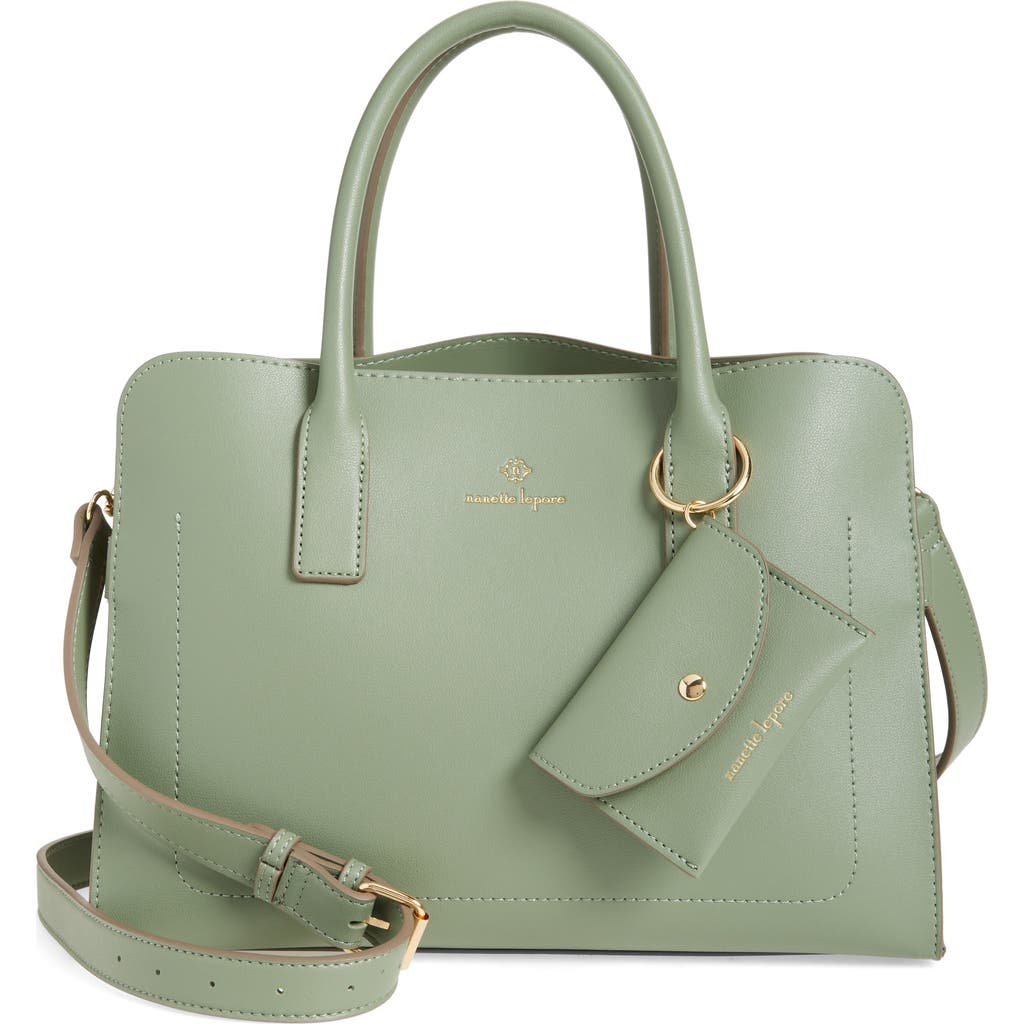 NANETTE LEPORE NANETTE LEPORE TRIPLE COMPARTMENT SATCHEL BAG