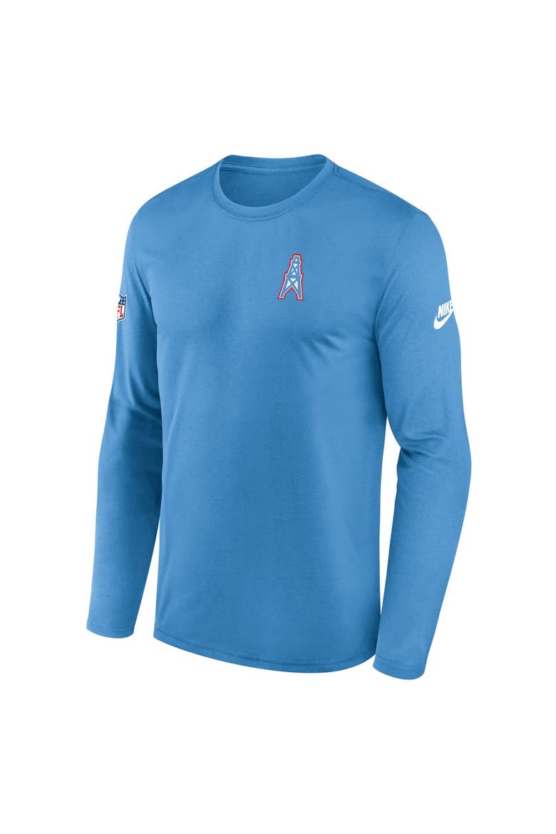 Men's Nike Navy Tennessee Titans Legend Small Logo Performance Long Sleeve T-Shirt, Alternate, color, Navy
