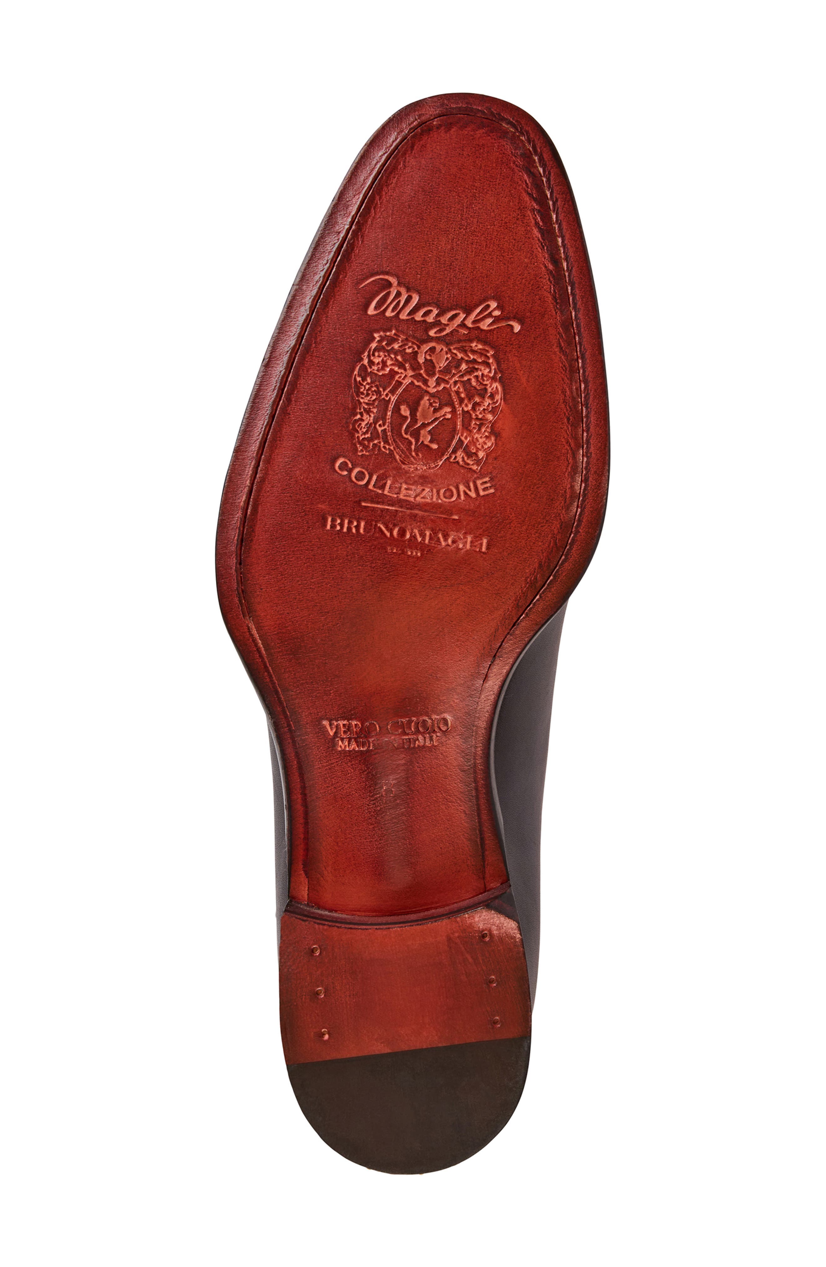 Bruno Magli Treviso Oxford, Alternate, color, Grey Calf